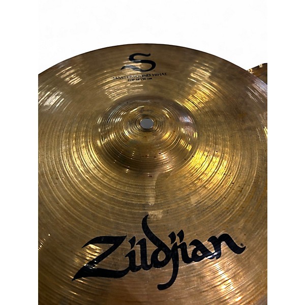 Used Zildjian 14in S HI HAT Cymbal