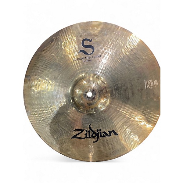 Used Zildjian 16in S MEDIUM THIN Cymbal