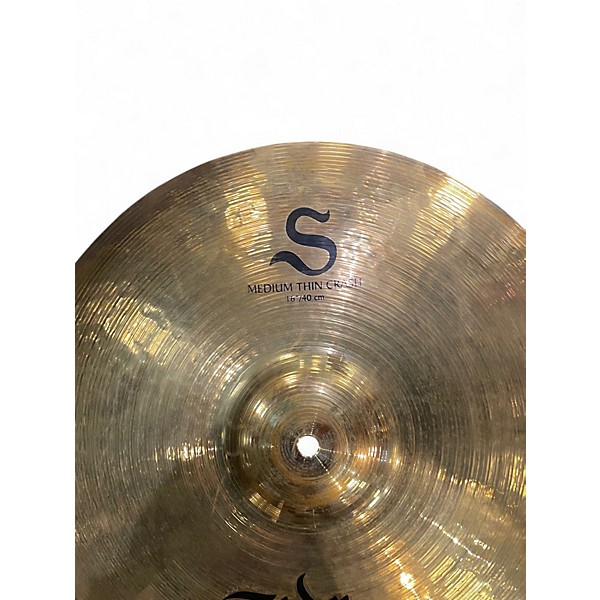 Used Zildjian 16in S MEDIUM THIN Cymbal