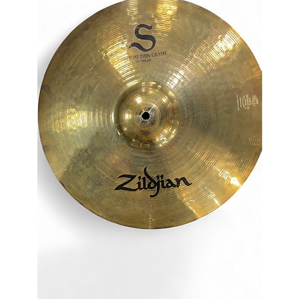 Used Zildjian 16in S MEDIUM THIN Cymbal