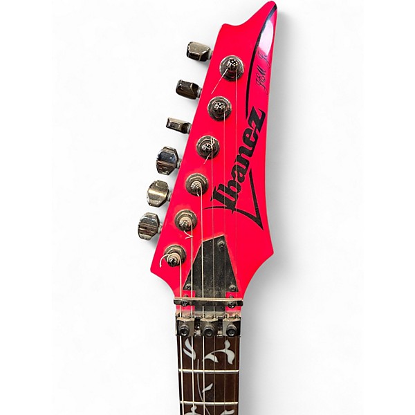 Used Ibanez JEMJRSP Steve Vai Signature Pink Solid Body Electric Guitar