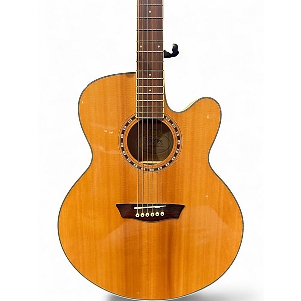Used Washburn WJ40SCE Natural Acoustic Guitar
