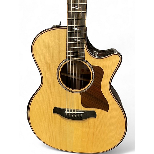 Used Taylor 814CE BUILDERS EDITION Natural Acoustic Electric Guitar