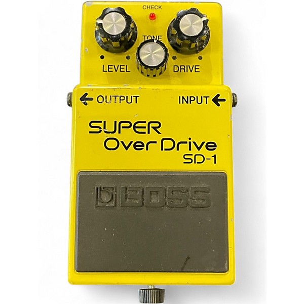 Used BOSS SD1 Super Overdrive Effect Pedal
