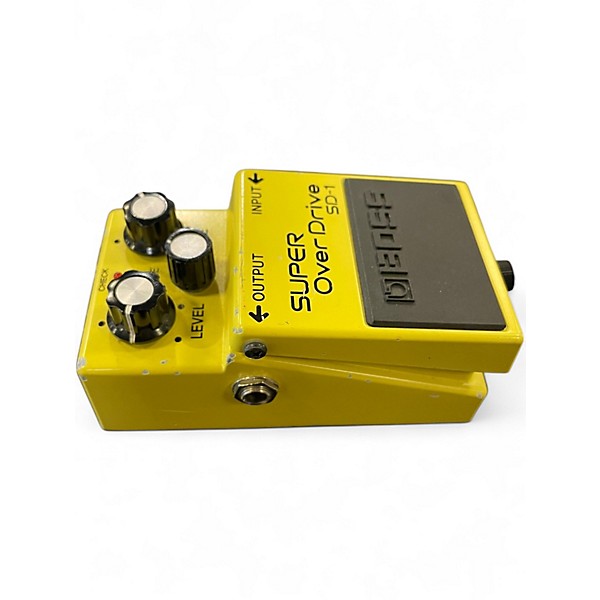 Used BOSS SD1 Super Overdrive Effect Pedal