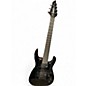 Used Jackson JS22-7 Dinky 7 String Black Solid Body Electric Guitar thumbnail
