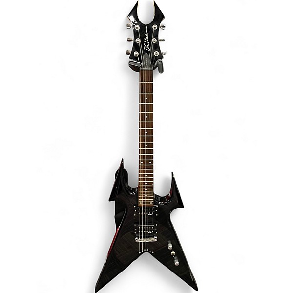 Used B.C. Rich KKBEASTV Black Solid Body Electric Guitar