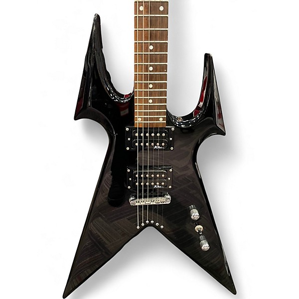 Used B.C. Rich KKBEASTV Black Solid Body Electric Guitar