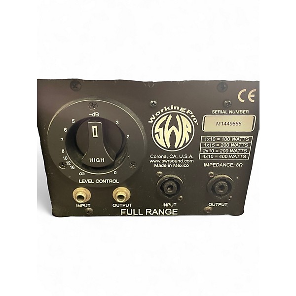 Used SWR WorkingPro 15 200W 1x15 Bass Combo Amp