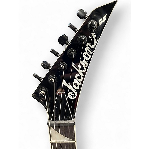 Used Jackson JS32 Dinky Trans Black Solid Body Electric Guitar