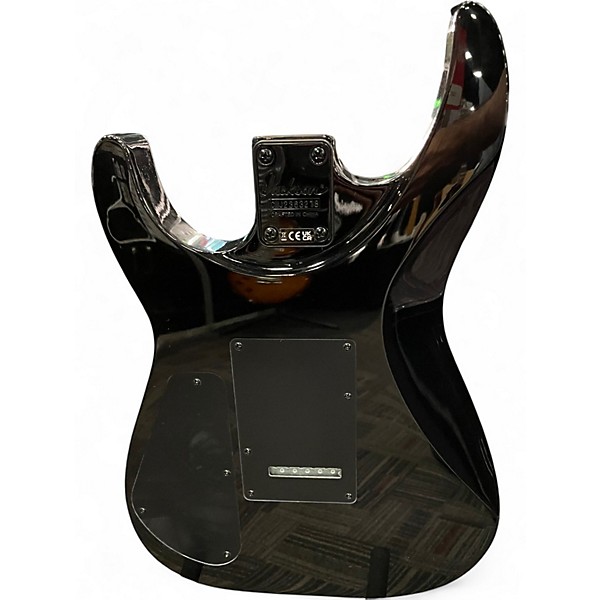 Used Jackson JS32 Dinky Trans Black Solid Body Electric Guitar