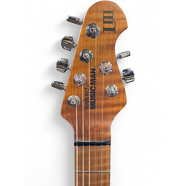 Used Ernie Ball Music Man Luke III Custom order Quilted Lava Flow Solid Body Electric Guitar