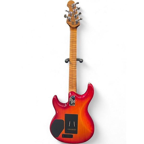 Used Ernie Ball Music Man Luke III Custom order Quilted Lava Flow Solid Body Electric Guitar
