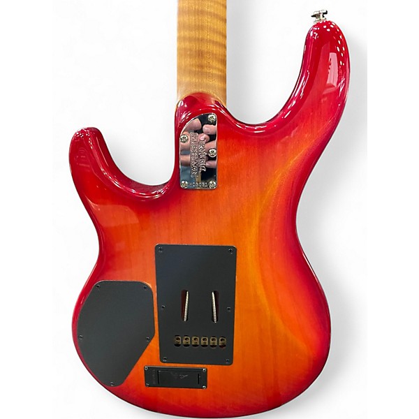 Used Ernie Ball Music Man Luke III Custom order Quilted Lava Flow Solid Body Electric Guitar