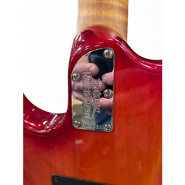 Used Ernie Ball Music Man Luke III Custom order Quilted Lava Flow Solid Body Electric Guitar