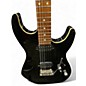 Used Michael Kelly 62 FLAME Black Solid Body Electric Guitar