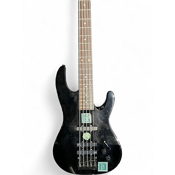 Used Fender hm bass v Black Electric Bass Guitar