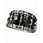 Used Gretsch Drums 14X6.5 Hammered Black Steel Nickel Drum