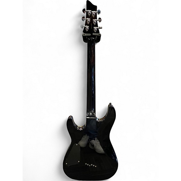 Used 2020s Schecter Guitar Research C1 ELITE BLACK Solid Body Electric Guitar