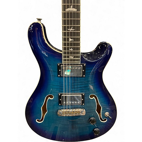 Used PRS SE Custom 22 Hollowbody LAKE BLUE Hollow Body Electric Guitar
