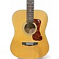 Used Guild d240e Natural Acoustic Electric Guitar