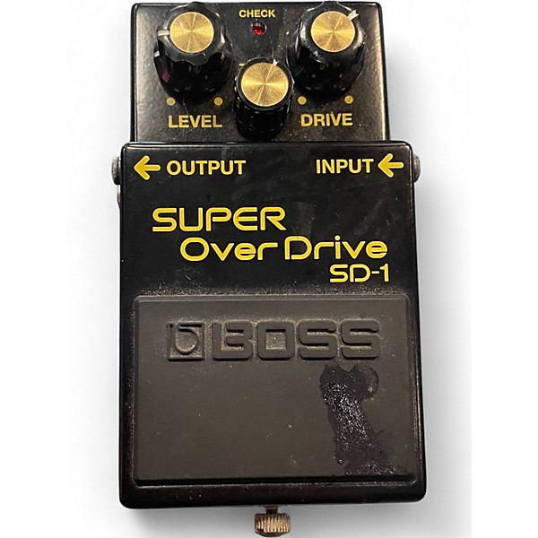 Used BOSS sd1a super overdrive Effect Pedal