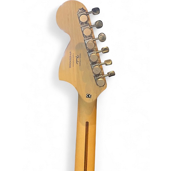 Used Squier Affinity Stratocaster Surf Green Solid Body Electric Guitar