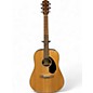Used Fender CD60 Dreadnought Natural Acoustic Guitar thumbnail