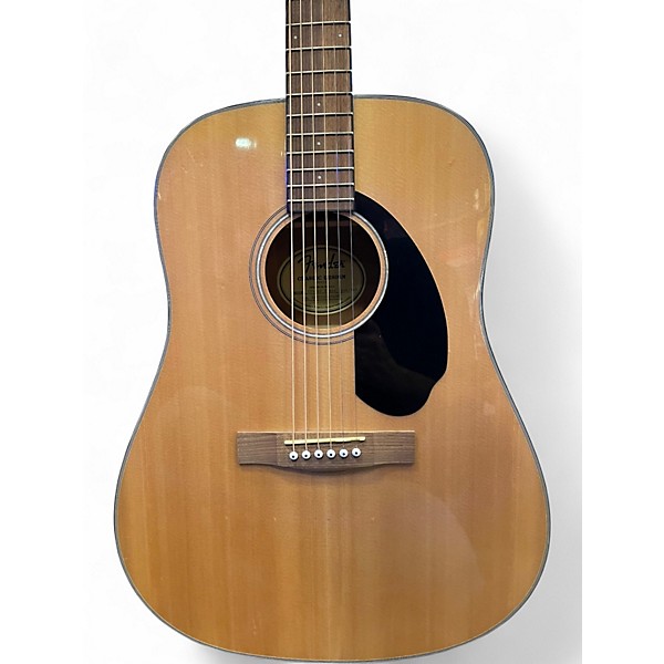 Used Fender CD60 Dreadnought Natural Acoustic Guitar