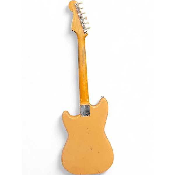 Vintage 1960 Fender Duo Sonic Desert Sand Solid Body Electric Guitar