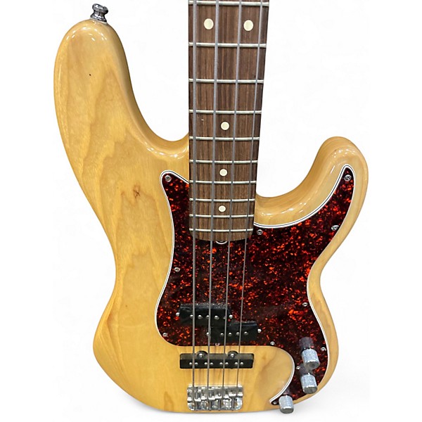 Used 2000 Fender American Hot Rodded Precision Natural Electric Bass Guitar
