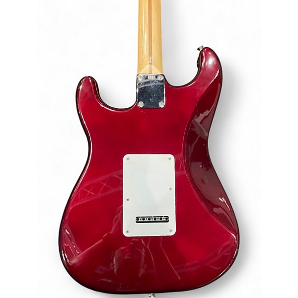 Used Fender Player Stratocaster Wine Red Solid Body Electric Guitar