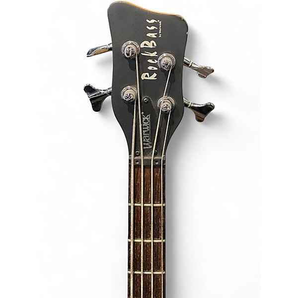 Used Warwick ROCKBASS CORVETTE BLACK Electric Bass Guitar