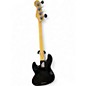 Used Fender Deluxe Jazz Bass 4 String Black Electric Bass Guitar