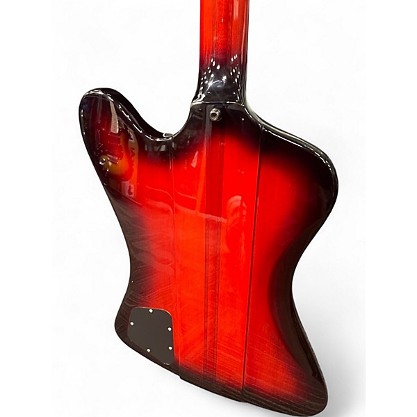 Used Epiphone Thunderbird Classic IV 2 Tone Sunburst Electric Bass Guitar