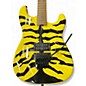 Used Firefly George Lynch Bangle Black and Yellow Solid Body Electric Guitar