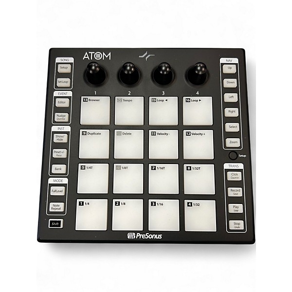Used PreSonus ATOM MIDI Controller