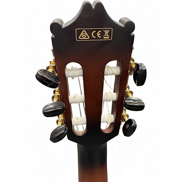 Used Ibanez GA5TCE 2 Color Sunburst Classical Acoustic Electric Guitar