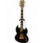 Used 2024 ESP LTD Viper 1000 Deluxe Vintage Black Solid Body Electric Guitar thumbnail