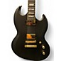 Used 2024 ESP LTD Viper 1000 Deluxe Vintage Black Solid Body Electric Guitar