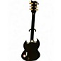 Used 2024 ESP LTD Viper 1000 Deluxe Vintage Black Solid Body Electric Guitar