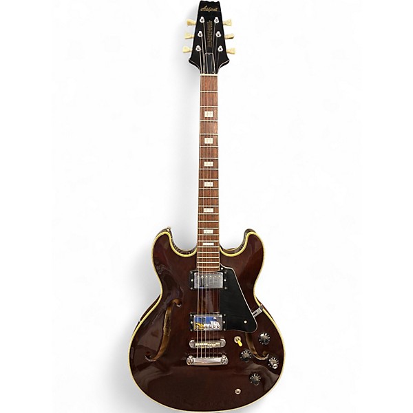 Used Aria Pro Ii TA 30 WA Walnut Hollow Body Electric Guitar