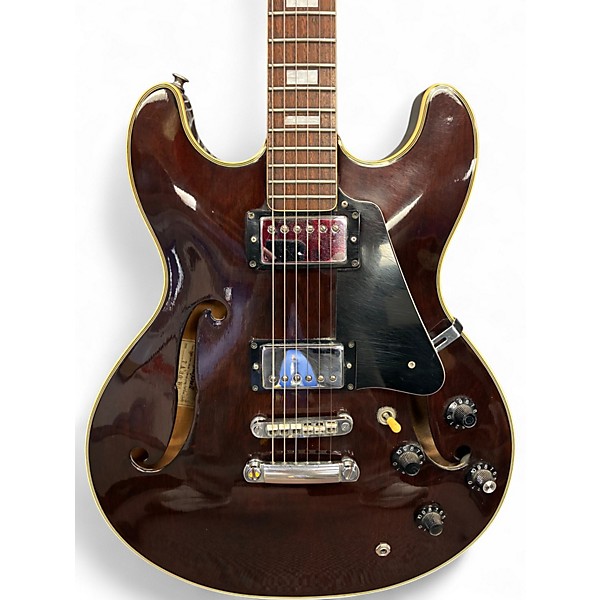 Used Aria Pro Ii TA 30 WA Walnut Hollow Body Electric Guitar