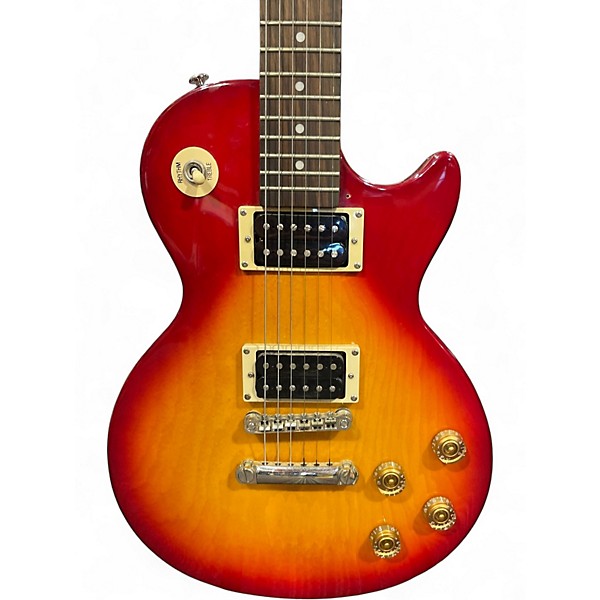 Used Epiphone Les Paul 100 Bolt On Cherry Sunburst Solid Body Electric Guitar