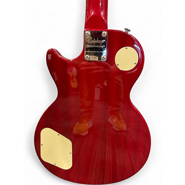 Used Epiphone Les Paul 100 Bolt On Cherry Sunburst Solid Body Electric Guitar