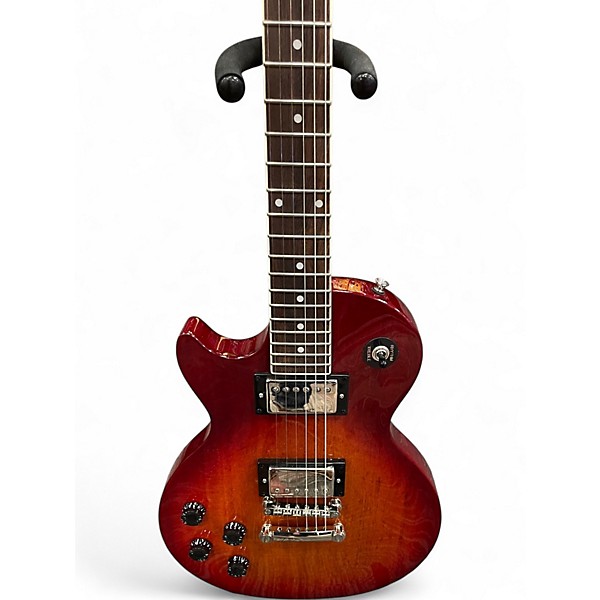 Used Epiphone Les Paul Tribute Plus Left Handed Cherry Sunburst Electric Guitar