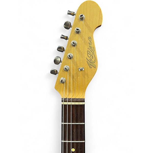Used Kline SAN BERNARDINO Daphne Blue Solid Body Electric Guitar