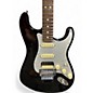 Used Fender American Ultra Luxe Stratocaster FLOYD ROSE HSS Black Solid Body Electric Guitar