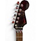 Used Fender American Ultra Luxe Stratocaster FLOYD ROSE HSS Black Solid Body Electric Guitar