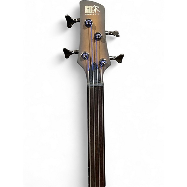 Used Ibanez SRF700 Brown Sunburst Electric Bass Guitar